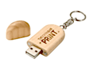 заказать печать 50 Флэшек «Bamboo» 8 Гб с гравировкой