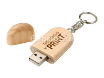 заказать печать 75 Флэшек «Bamboo» 8 Гб с гравировкой
