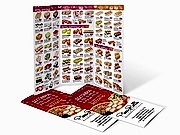 заказать печать 5 000 буклетов «140х297 мм», в развороте 420х297 мм,  бумага 115 г/м², 2 фальца