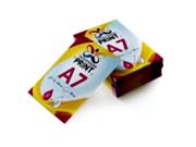 заказать печать 5000 листовок «А7», 4+0