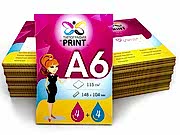 заказать печать 20 000 листовок «А6»