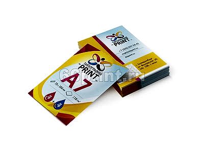 заказать печать 2 000 флаеров «А7»