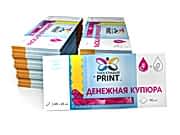 заказать печать 15000 флаеров «Денежная купюра», 4+0