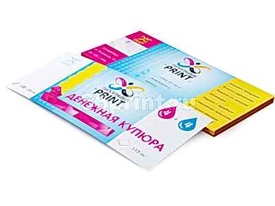 заказать печать 240 флаеров «Денежная купюра»