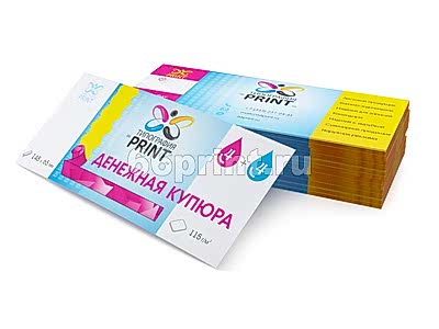 заказать печать 5 000 флаеров «Денежная купюра»