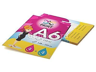 заказать печать 160 флаеров «А6»