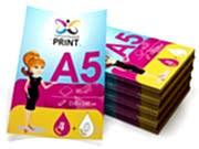 заказать печать 10000 листовок «А5», 4+0