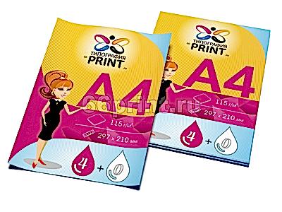 заказать печать 40 листовок «А4», 4+0