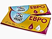 заказать печать 120 листовок «Евро», 4+0