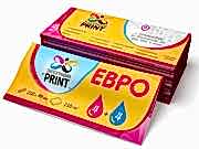 заказать печать 10 000 флаеров «Евро»