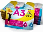 заказать печать 10 000 листовок «А3»