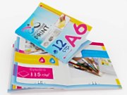 заказать печать 75 каталогов «А6», книжная ориентация, 12 страниц