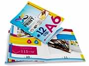 заказать печать 10 000 каталогов «А6», 4+4, бумага 115 г/м², книжная ориентация, 12 страниц