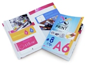 заказать печать 1 000 брошюр «А6», 4+4, бумага 115 г/м², книжная ориентация, 8 страниц