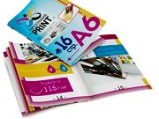 заказать печать 5 000 каталогов «А6», книжная ориентация, 16 страниц