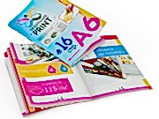 заказать печать 5 000 брошюр «А6», книжная ориентация, 16 страниц