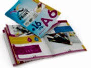 заказать печать 10 000 брошюр «А6», книжная ориентация, 16 страниц