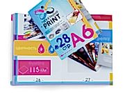 заказать печать 75 каталогов «А6», книжная ориентация, 28 страниц