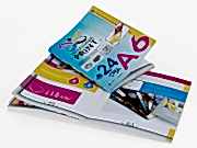 заказать печать 50 брошюр «А6», книжная ориентация, 24 страницы