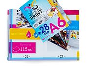 заказать печать 5 000 брошюр «А6», книжная ориентация, 28 страниц