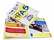 заказать печать 50 каталогов «А5», книжная ориентация, 12 страниц