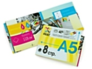 заказать печать 5 000 брошюр «А5», альбомная ориентация, 8 страниц