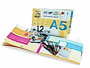 заказать печать 1 000 брошюр «А5», альбомная ориентация, 12 страниц