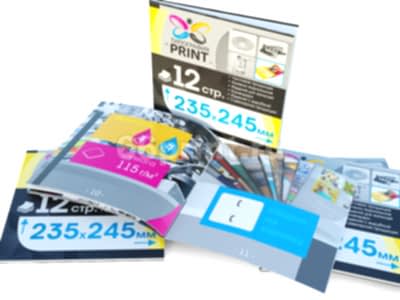 заказать печать 5 000 каталогов «245х235», 4+4, бумага 115 г/м², 12 страниц