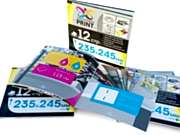 заказать печать 5 000 брошюр «245х235», 4+4, бумага 115 г/м², 12 страниц