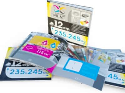 заказать печать 1 000 брошюр «245х235», 4+4, бумага 115 г/м², 12 страниц