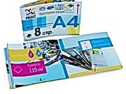 заказать печать 1 000 каталогов «А4», альбомная ориентация, 8 страниц