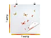 заказать печать Наклейка на стекло для монтажа с внутренней стороны, 1 м², 1440dpi (от 1 м²)