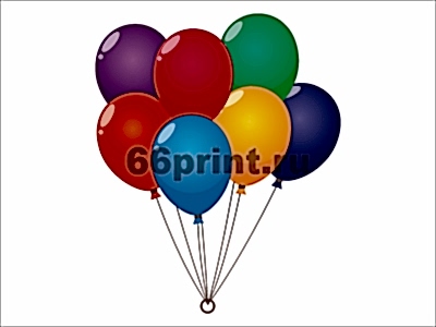 заказать печать Фонтан из 10 шаров
