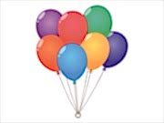 заказать печать Гирлянда стандарт 1 метр, шары одного диаметра, стандартные (от 4 м)