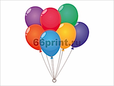 заказать печать Гирлянда премиум 1 метр,  шары большого диаметра от 60 см, премиальные,  декорированная фигурными шарами (от 2 м)