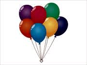 заказать печать Гирлянда премиум 1 метр,  шары большого диаметра от 60 см, премиальные,  декорированная фигурными шарами (от 2 м)