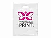 заказать печать 300 пакетов ПВД, 30х40, 70 мкм, цветность печати 2+0