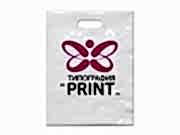 заказать печать 500 пакетов ПВД, 30х40, 70 мкм, цветность печати 2+0