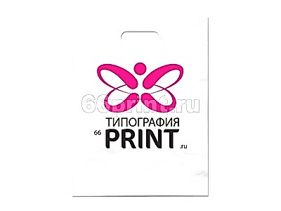 заказать печать 1000 пакетов ПВД, 30х40, 70 мкм, цветность печати 2+0