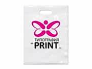 заказать печать 1000 пакетов ПВД, 30х40, 70 мкм, цветность печати 2+0