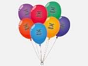 заказать печать 1000 воздушных шаров, красочность печати 1+0