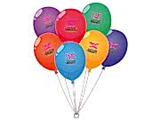 заказать печать 300 воздушных шаров, красочность печати 2+0