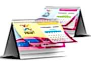 заказать печать 100 календарей-домиков перекидных «210x110x77 мм.» 13 листов, 4+4
