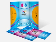 заказать печать 15 000 буклетов «Евро» 297x210 мм.